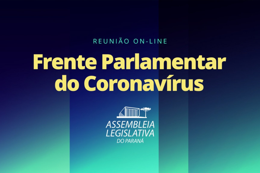 Reunião da Frente Parlamentar do Coronavírus terá transmissão ao vivo pela TV Assembleia nesta quinta-feira (11) a partir das 9h30.