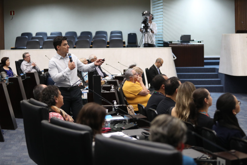 O workshop aconteceu no Plenário da Assembleia na manhã desta sexta-feira (1º).