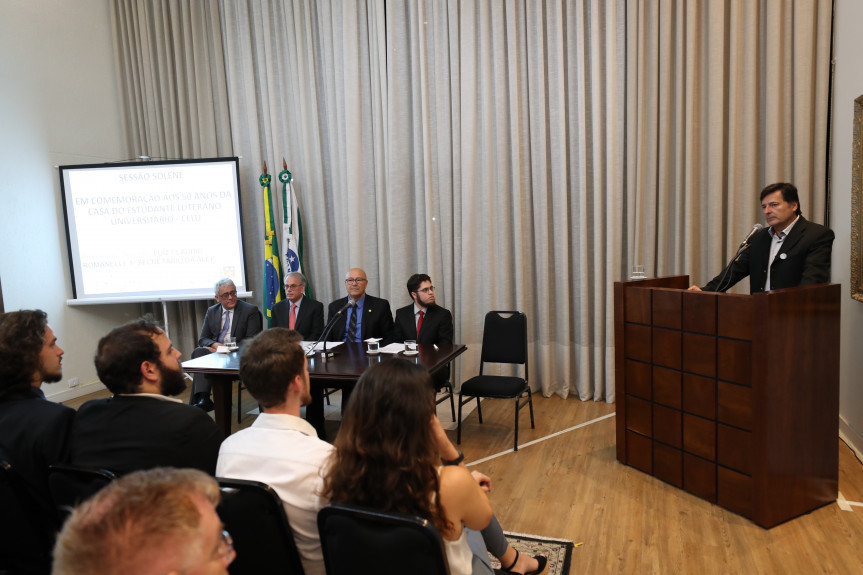 50 anos da Casa do Estudante Luterano Universitário são celebrados na Assembleia Legislativa.