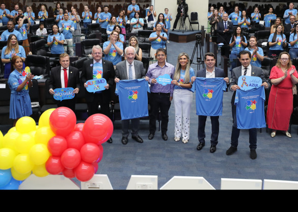 Sessão solene marca o Dia Mundial da Conscientização do Autismo na Assembleia Legislativa
