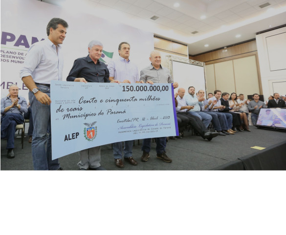 Assembleia devolve R$ 150 milhões ao Estado para ajudar 367 municípios com obras de infraestrtura