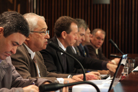 Audiência no Legislativo discute propostas do Executivo para subsídio dos policiais