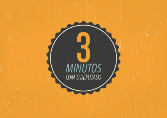 Programa "3 Minutos com o Deputado" traz boas histórias e curiosidades sobre o dia a dia dos deputados
