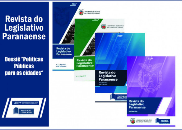 Dossiê da Revista do Legislativo: prazo para submeter artigos está acabando