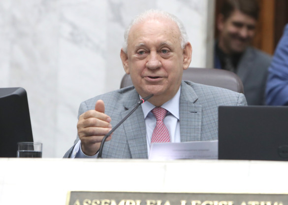 Na última sessão plenária do ano, parlamentares parabenizam e reconhecem o trabalho do presidente Ademar Traiano (PSD)
