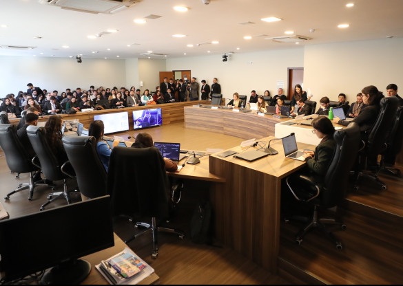 Deputados universitários aprofundam conhecimentos legislativos com debates, audiência pública e palestra técnica