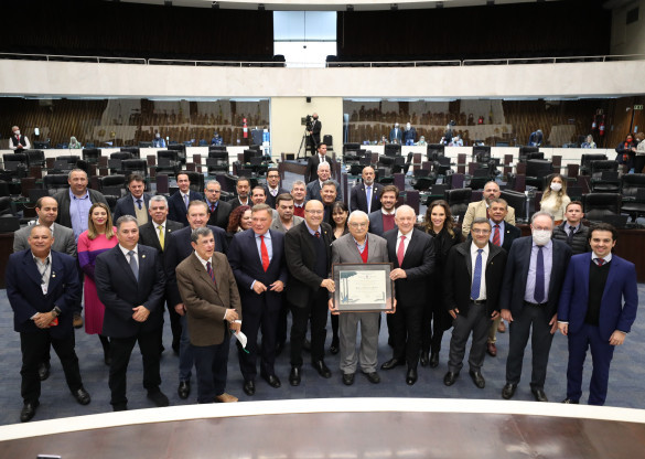 Assembleia Legislativa concede cidadania honorária a Severino Nunes de Araújo
