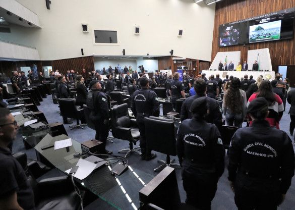 Dia Nacional da Guarda Municipal é celebrado na Assembleia Legislativa