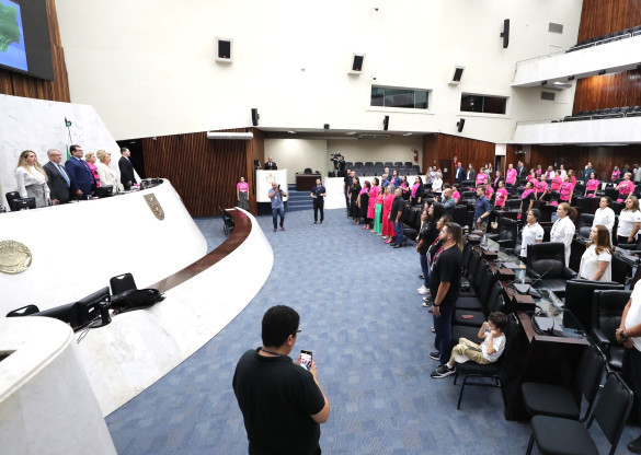 Instituições que acolhem pacientes com câncer recebem homenagem especial na Assembleia Legislativa