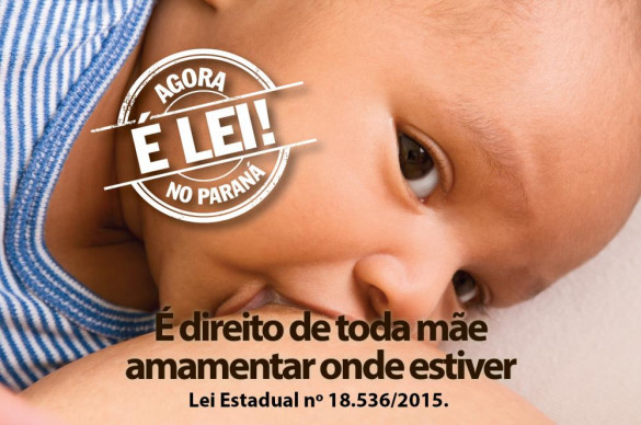 A amamentação agora é um ato livre e garantido por lei