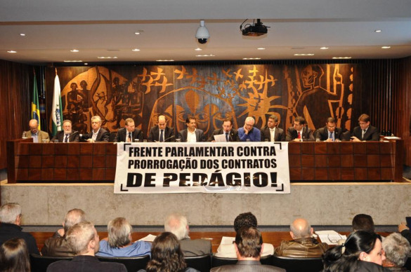 Frente Parlamentar quer condicionar prorrogação de contratos de pedágio a autorização prévia do Legislativo