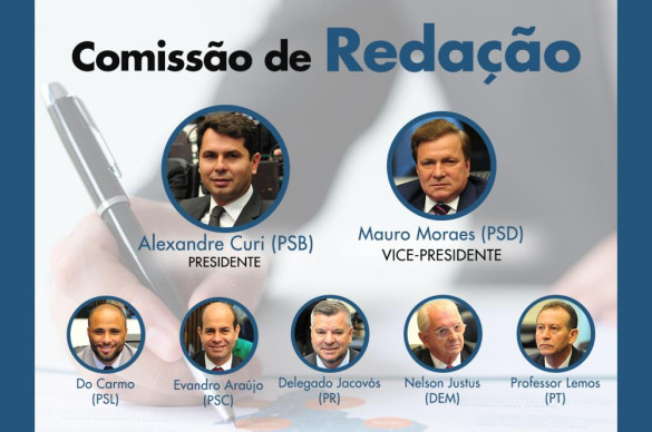 Comissão de Redação é responsável por elaborar texto final das leis