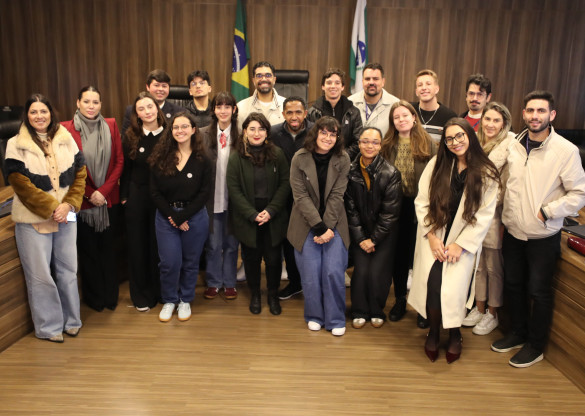 Série de palestras apresenta jornalismo da Assembleia a estudantes de comunicação