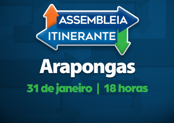 Arapongas é a primeira parada da Assembleia Itinerante em 2024