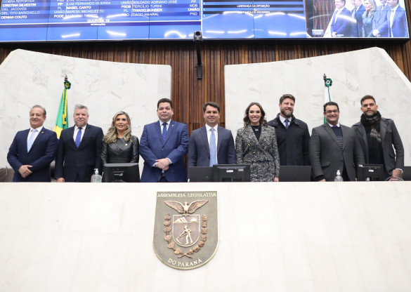 Mesa Diretora toma posse em Sessão Especial no dia 3 de fevereiro