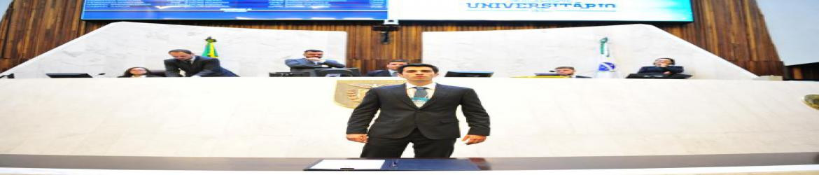 O Governador eleito, Gustavo Salles.
