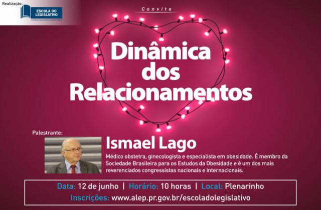 Escola do Legislativo promoverá nova palestra. / Foto: Arte: Vinícius Leme