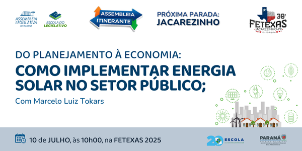 Do planejamento à economia: como implementar energia solar no setor público.