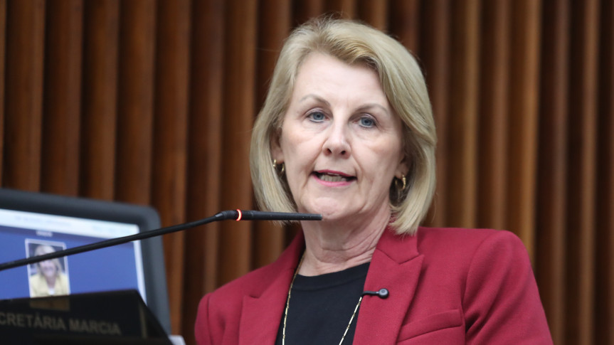 Deputada Secretária Márcia Huçulak (PSD).