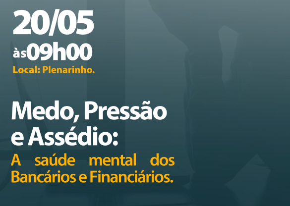 Audiência pública debate saúde mental de bancários e financiários no Paraná