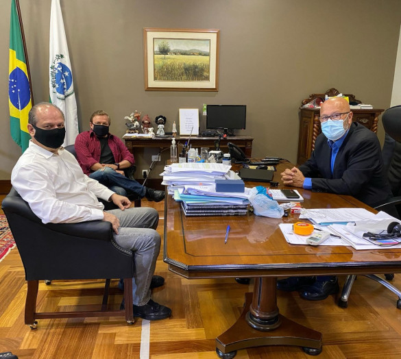 Romanelli e Barros avaliam condições da vacinação no Paraná e Brasil