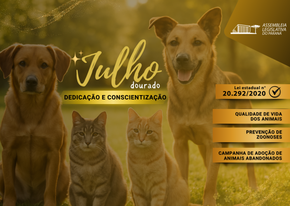 Com mais de 160 milhões de pets no país, Julho Dourado reforça a importância da saúde animal