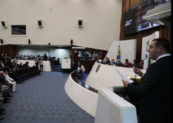 Assembleia retoma trabalhos em plenário com apresentação do plano de governo do Poder Executivo