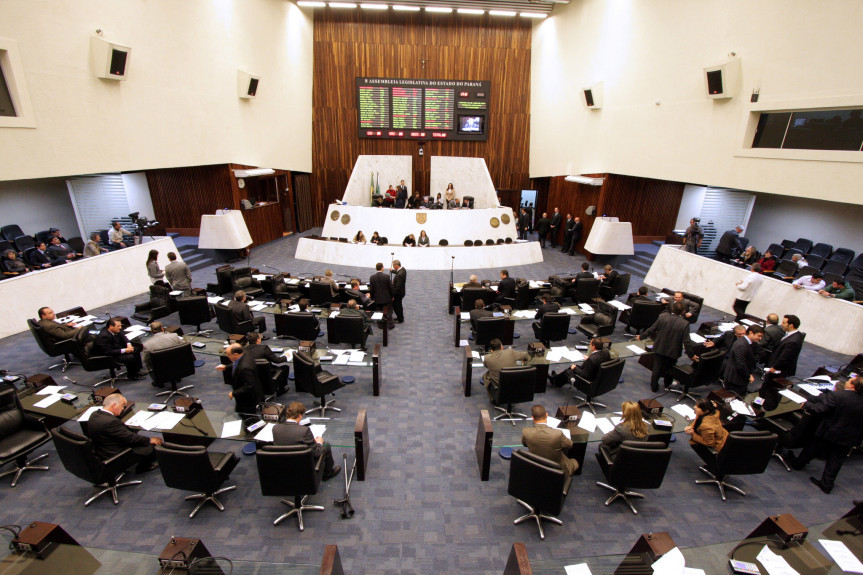 Plenário da Assembleia Legislativa.
