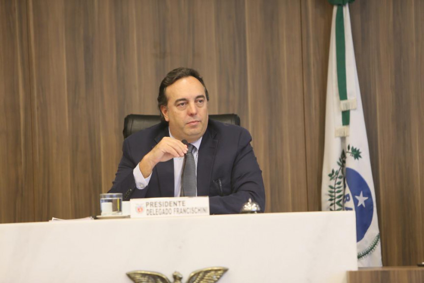 Deputado Delegado Francischini (PSL), presidente da CCJ.