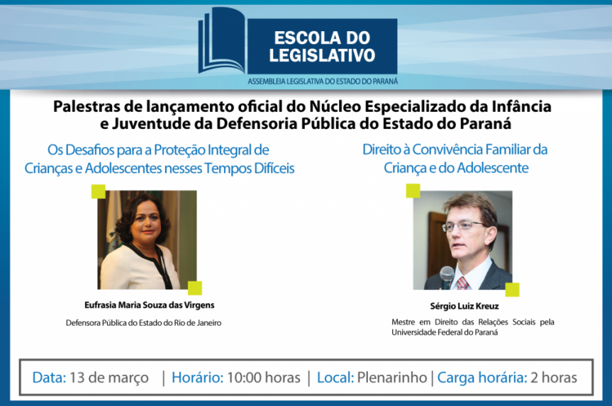Escola do Legislativo promoverá novas palestras na terça-feira (13).