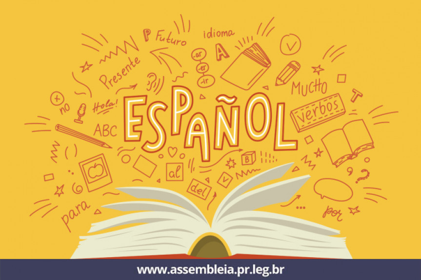 Proposta de Emenda à Constituição tramita na Assembleia Legislativa com o objetivo de incluir o espanhol na grade curricular dos ensinos Fundamental II e Médio.