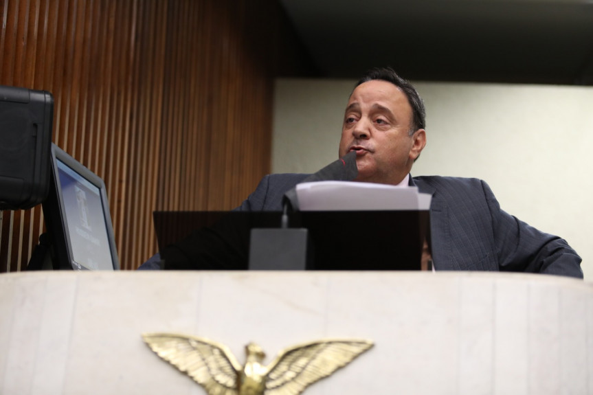 Deputado Hussein bakri (PSD), líder do Governo na Assembleia Legislativa do Paraná.