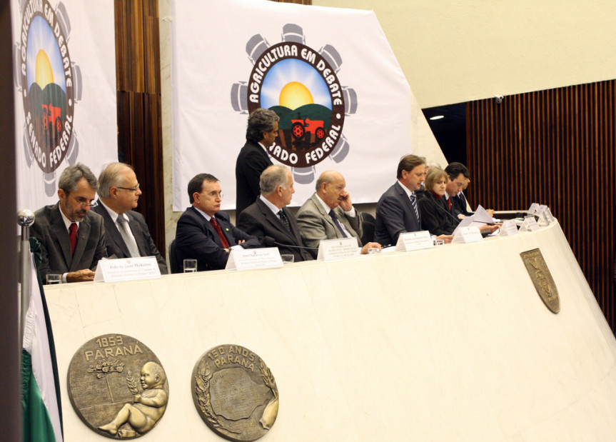 Debate sobre o novo Código Florestal brasileiro, na Alep (Foto:Nani Gois). 