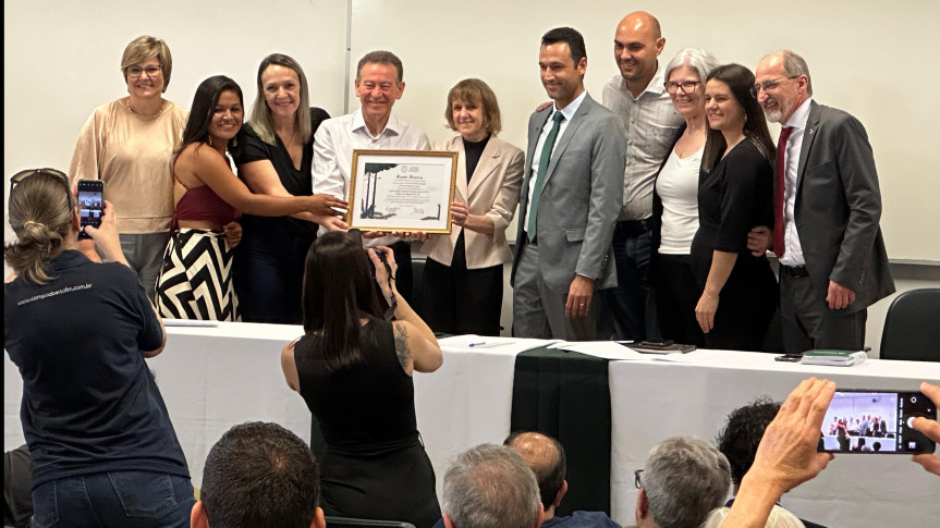 Homenagem da Assembleia aos 15 anos dos campi Realeza e Laranjeiras do Sul da UFFS