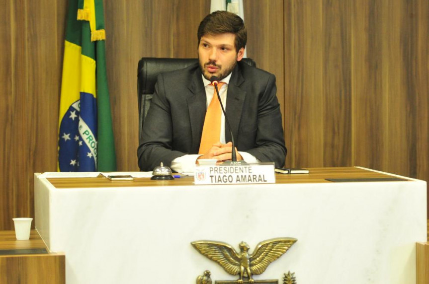 Deputado Tiago Amaral (PSB), presidente da Comissão de Revisão e Consolidação Legislativa..