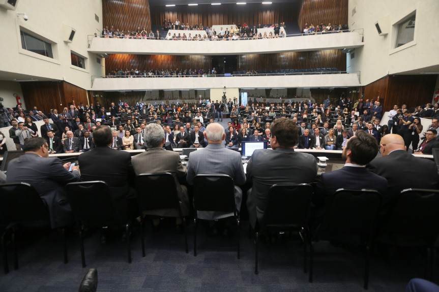 Solenidade de premiação do VII Prêmio Gestor Público Paraná.