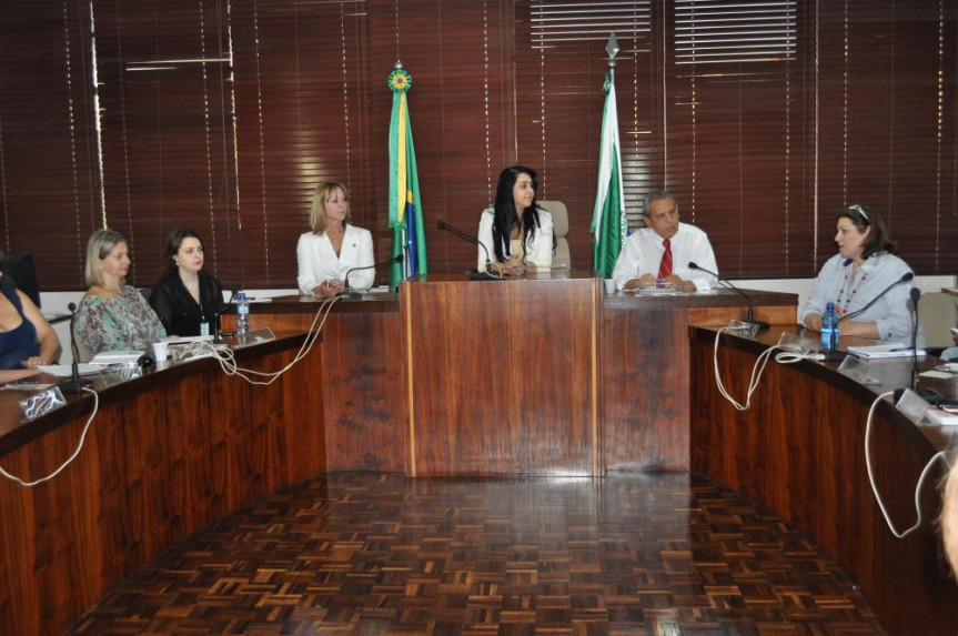 Reunião comandada pela deputada Cantora Mara Lima define a programação do Outubro Rosa no Paraná.