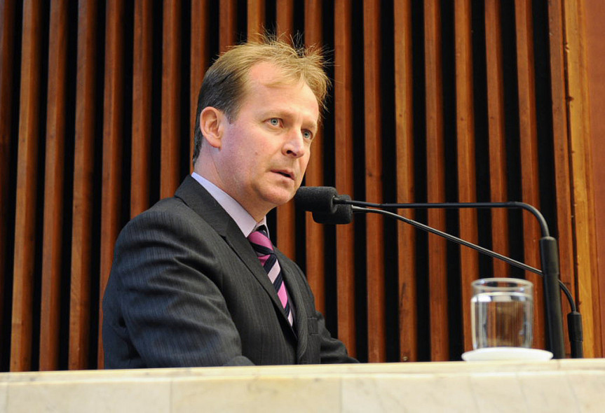 Líder da Oposição, deputado Elton Welter (PT).