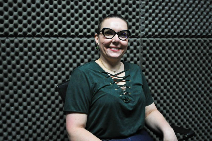 Programa Rádio Assembleia entrevista, Myrna Campagnoli.
