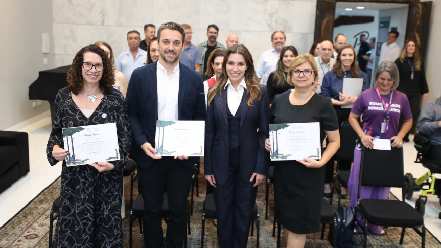 Homenagens foram entregues no início da tarde desta terça-feira (31), no Salão Nobre da Casa.