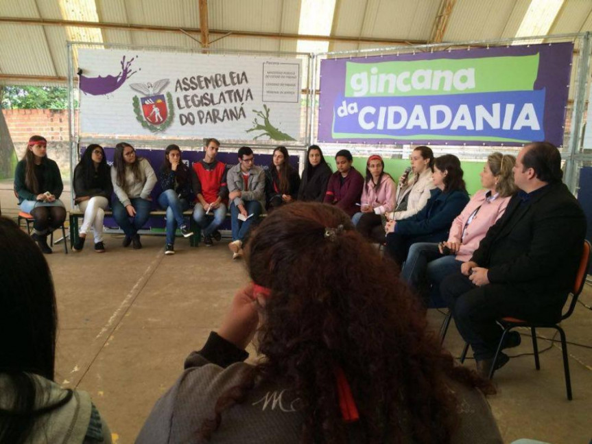 Aconteceu na manhã desta quinta-feira (19) a Gincana da Cidadania na cidade de Loanda.