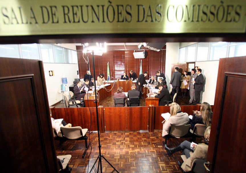 Reunião da CCJ (Foto: Nani Gois)