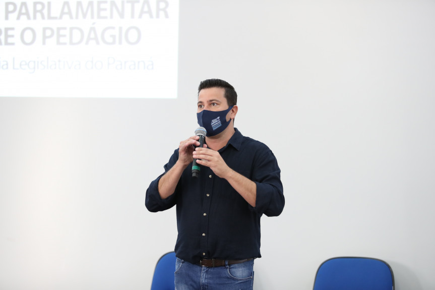 Deputado Arilson Chiorato (PT), coordenador da Frente Parlamentar sobre o novo modelo de pedágios no Paraná.
