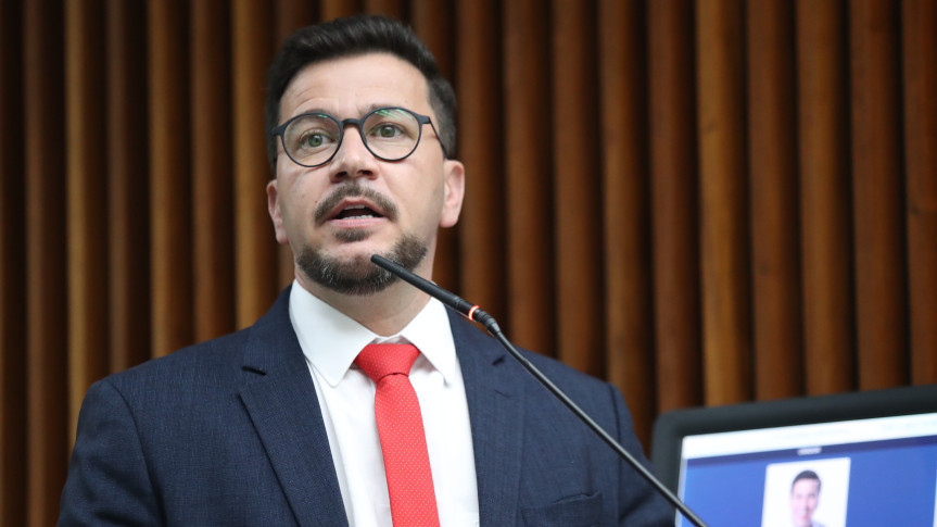 Deputado Arilson Chiorato (PT), líder da Oposição na Casa.