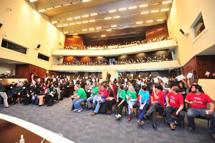 Aulão do ENEM no Plenário da Assembleia Legislativa.