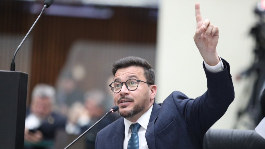 Deputado Arilson Chiorato (PT), líder da Oposição na Casa.