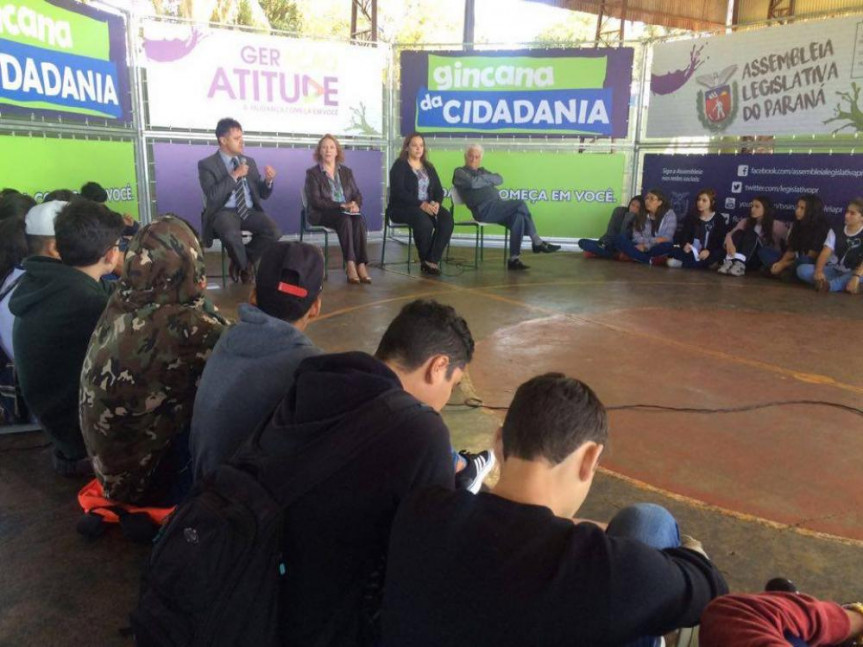 Aconteceu na manhã desta sexta-feira (13) a Gincana da Cidadania na cidade de Apucarana.