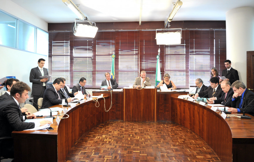 Reunião da Comissão de Constituição e Justiça (CCJ).