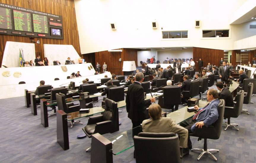 Deputados durante a Ordem do Dia.