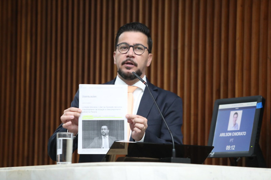 Deputado Arilson Chiorato (PT).